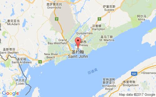 加拿大主要港口 圣約翰港（SAINT JOHN,NB）