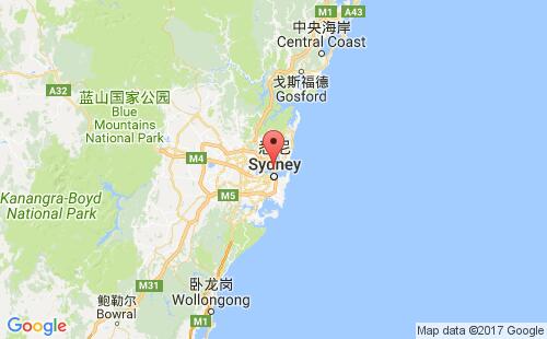 加拿大海運(yùn)港口北錫德尼north sydney港口地圖