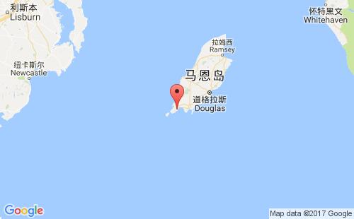 英國港口圣馬里港port st.mary港口地圖