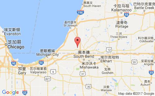 美國海運港口布坎南buchanan,us港口地圖