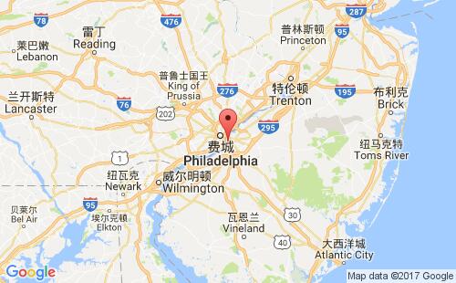 美國海運港口肯頓camden,nj港口地圖